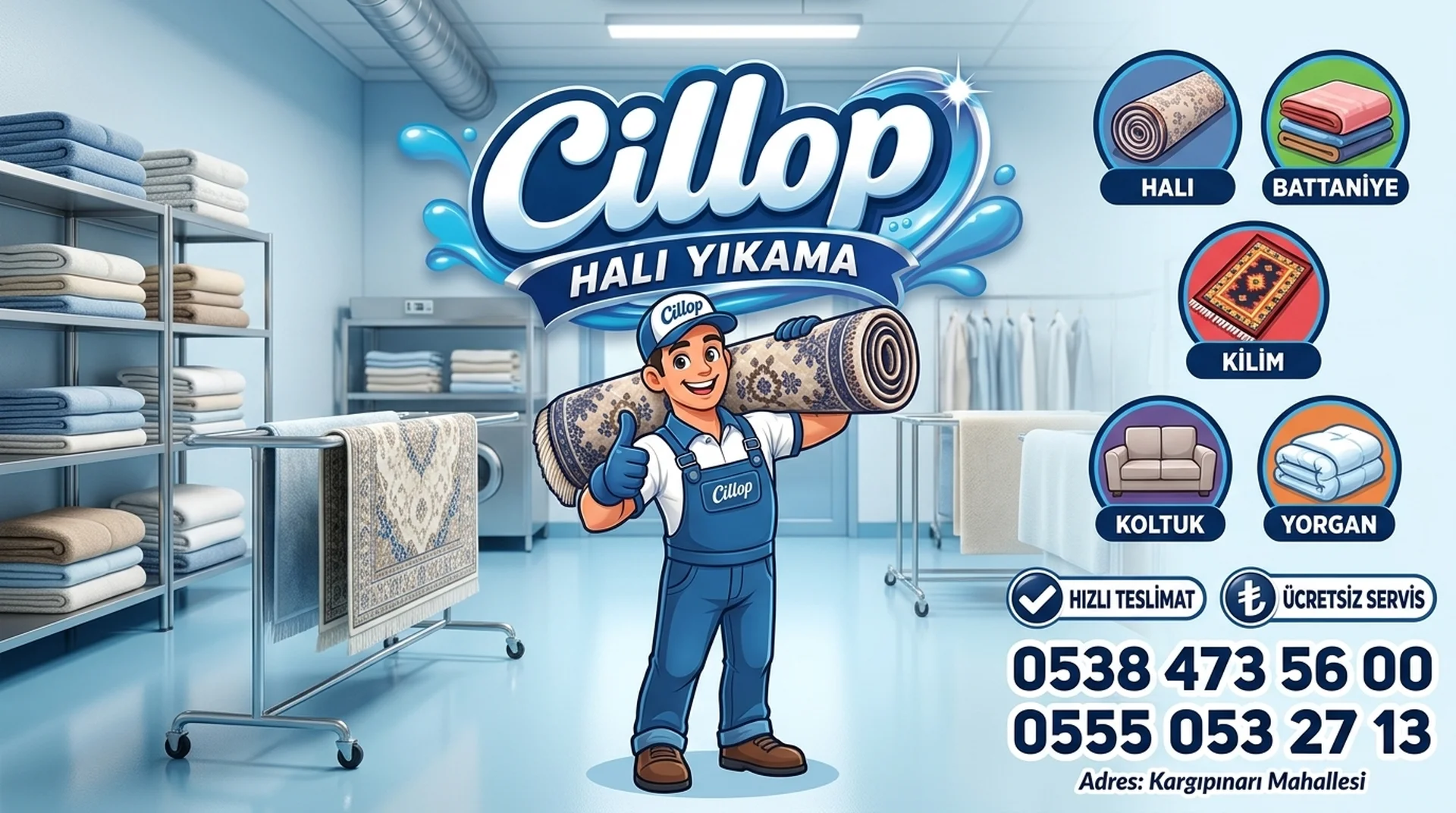Cillop Halı Yıkama